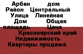 Арбан SMART, дом 5 › Район ­ Центральный › Улица ­ Линейная  › Дом ­ 116 › Общая площадь ­ 34 › Цена ­ 2 250 000 - Красноярский край Недвижимость » Квартиры продажа   
